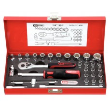 Set z ragljo 30 delni 1/4 KS TOOLS